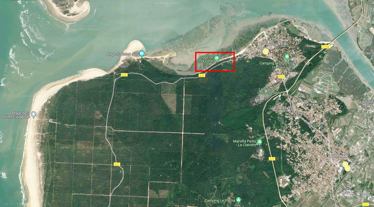 Plage de La C&egrave;pe