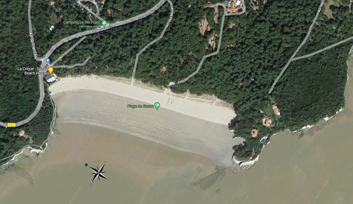Plage De Suzac Situation