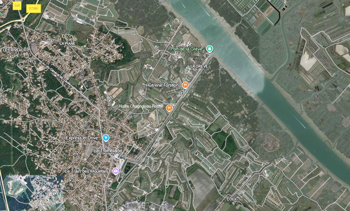 La Tremblade La Gr&egrave;ve Situation