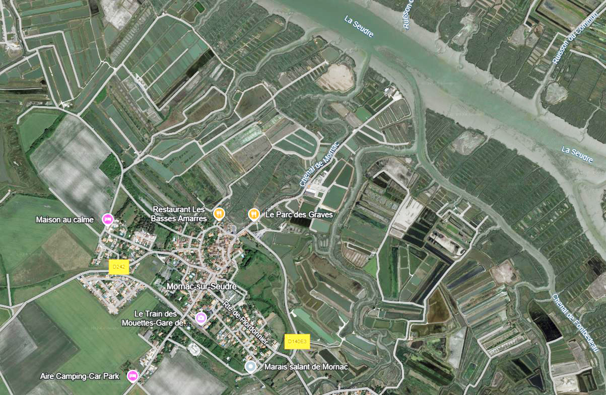 Mornac sur Seudre Situation