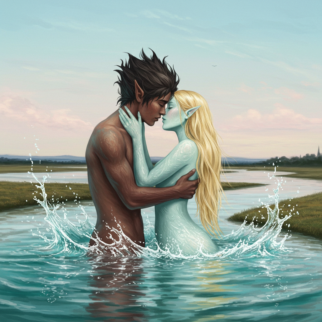 L&eacute;gende de "Le baiser de l'oc&eacute;an et de la Gironde"