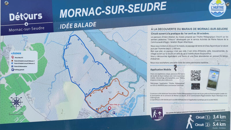 Mornac-sur-Seudre Circuit p&eacute;destre