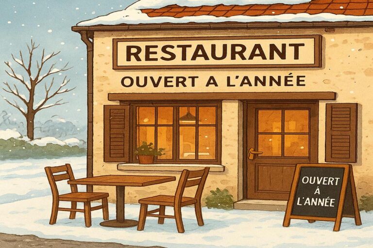 Restaurant ouvert toute l'ann&eacute;e autour de Royan