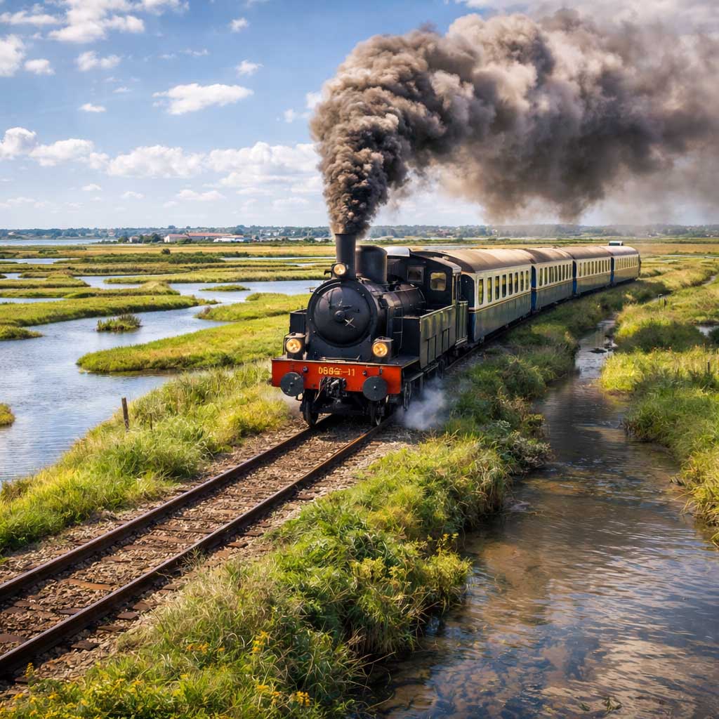 Train des Mouettes &agrave; la Tremblade
